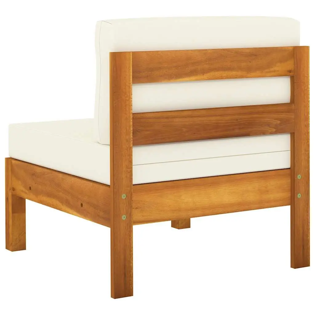 10 Piece Garden Lounge Set with Acacia Wood