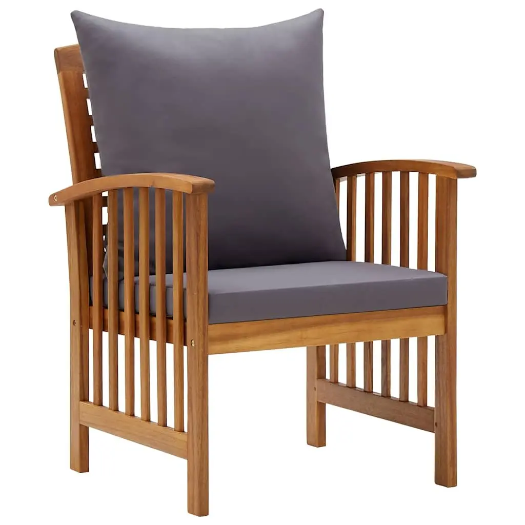 5 Piece Garden Lounge Set with Cushions