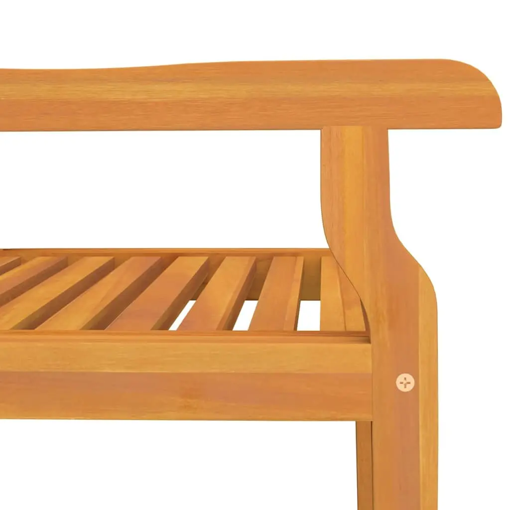 Solid Wood 5-Piece Garden Dining Set for Outdoor Spaces