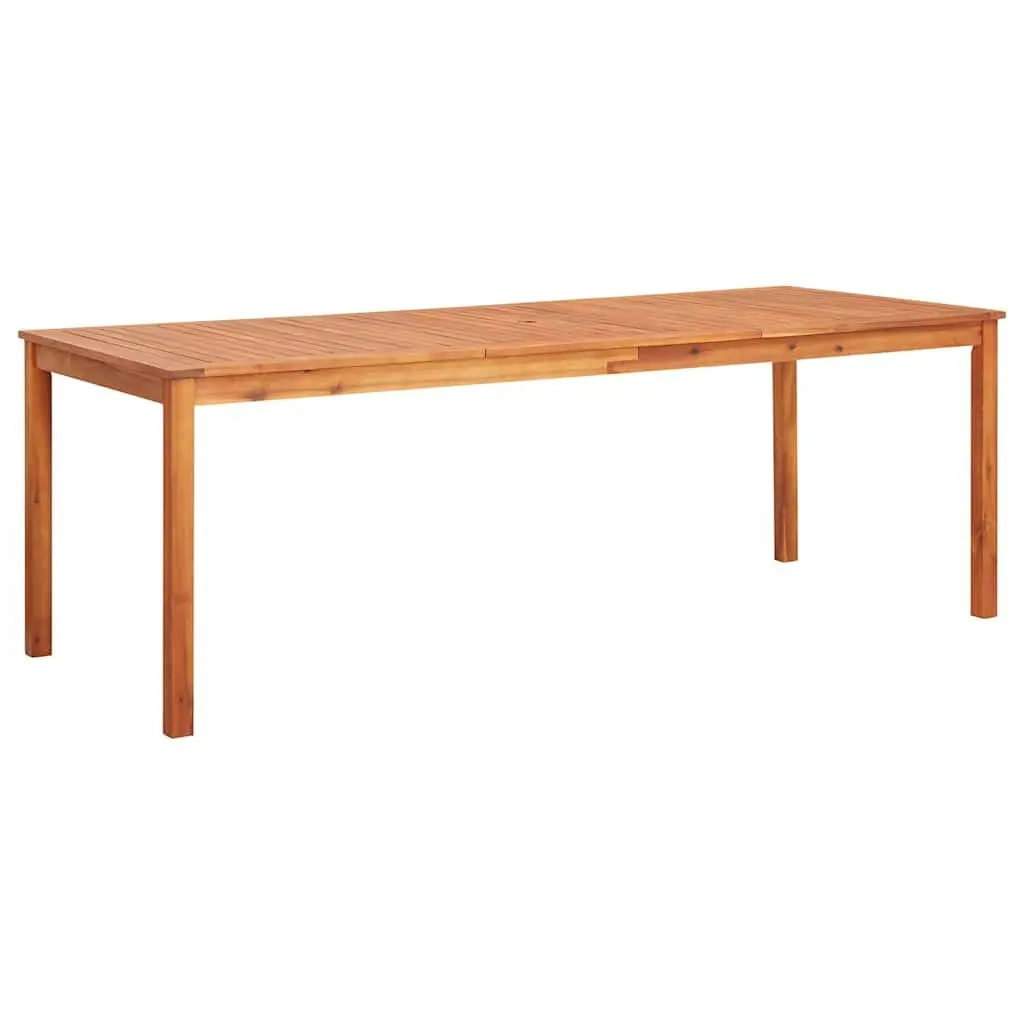 9-Piece Outdoor Dining Set with Solid Acacia Wood