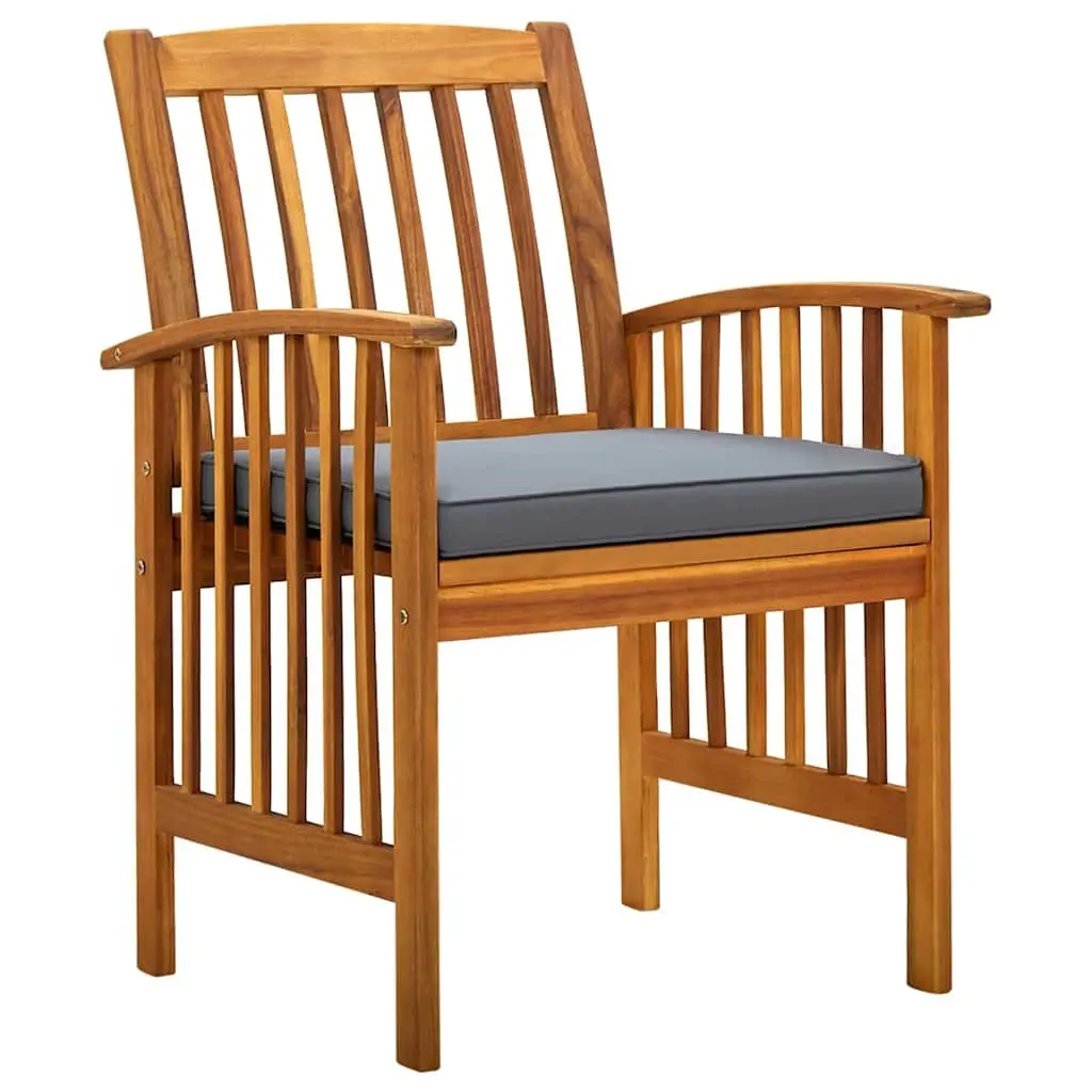9-Piece Outdoor Dining Set with Solid Acacia Wood