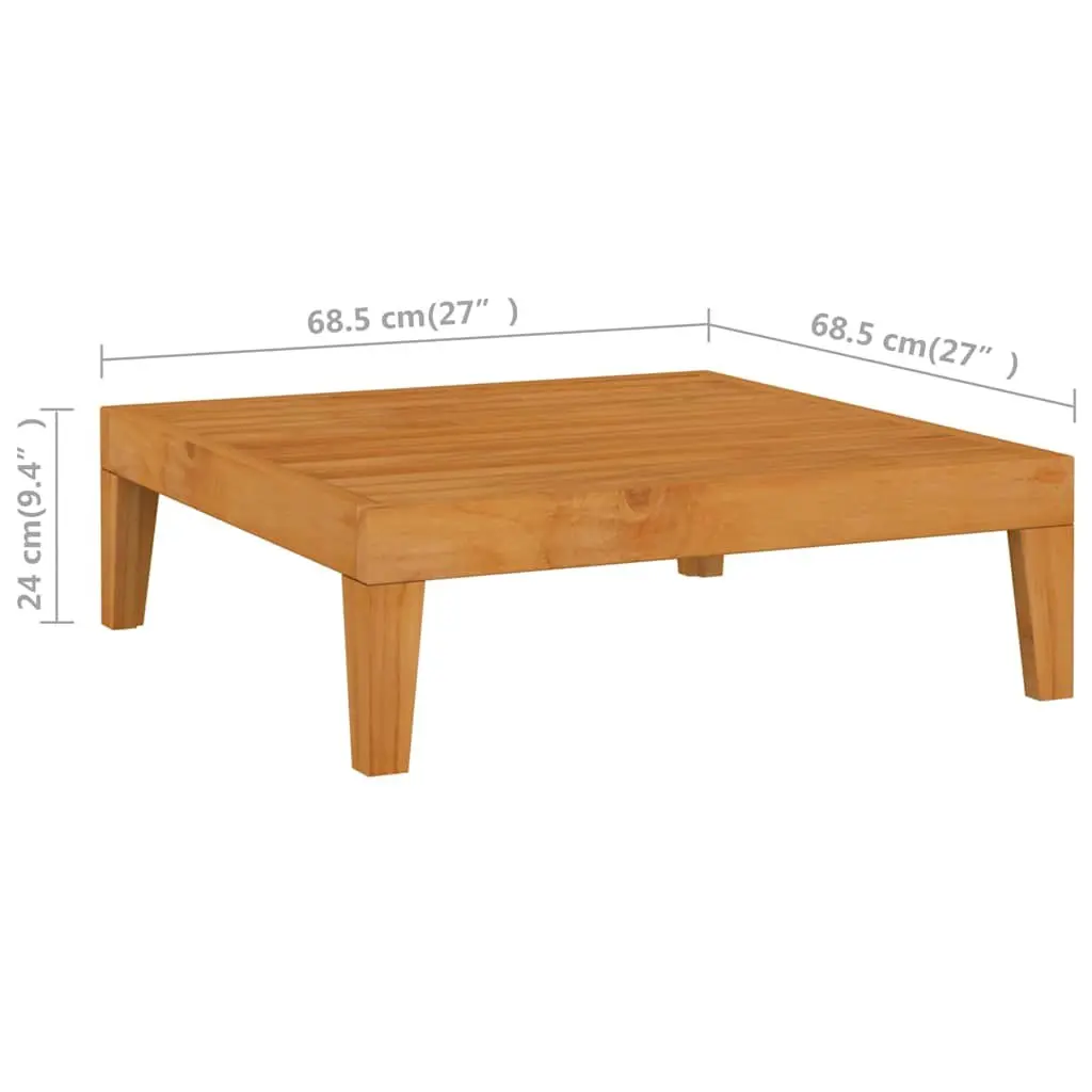 Modular 6-Piece Outdoor Lounge Set with Cushions