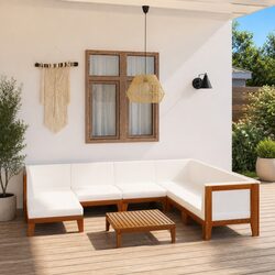 Sturdy 8 Piece Modular Outdoor Lounge Set with Cushions