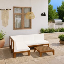 Stylish 5 Piece Garden Lounge Set for Outdoor Living