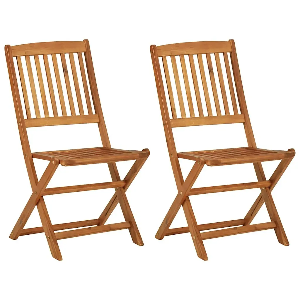 3 Piece Folding Acacia Garden Dining Set