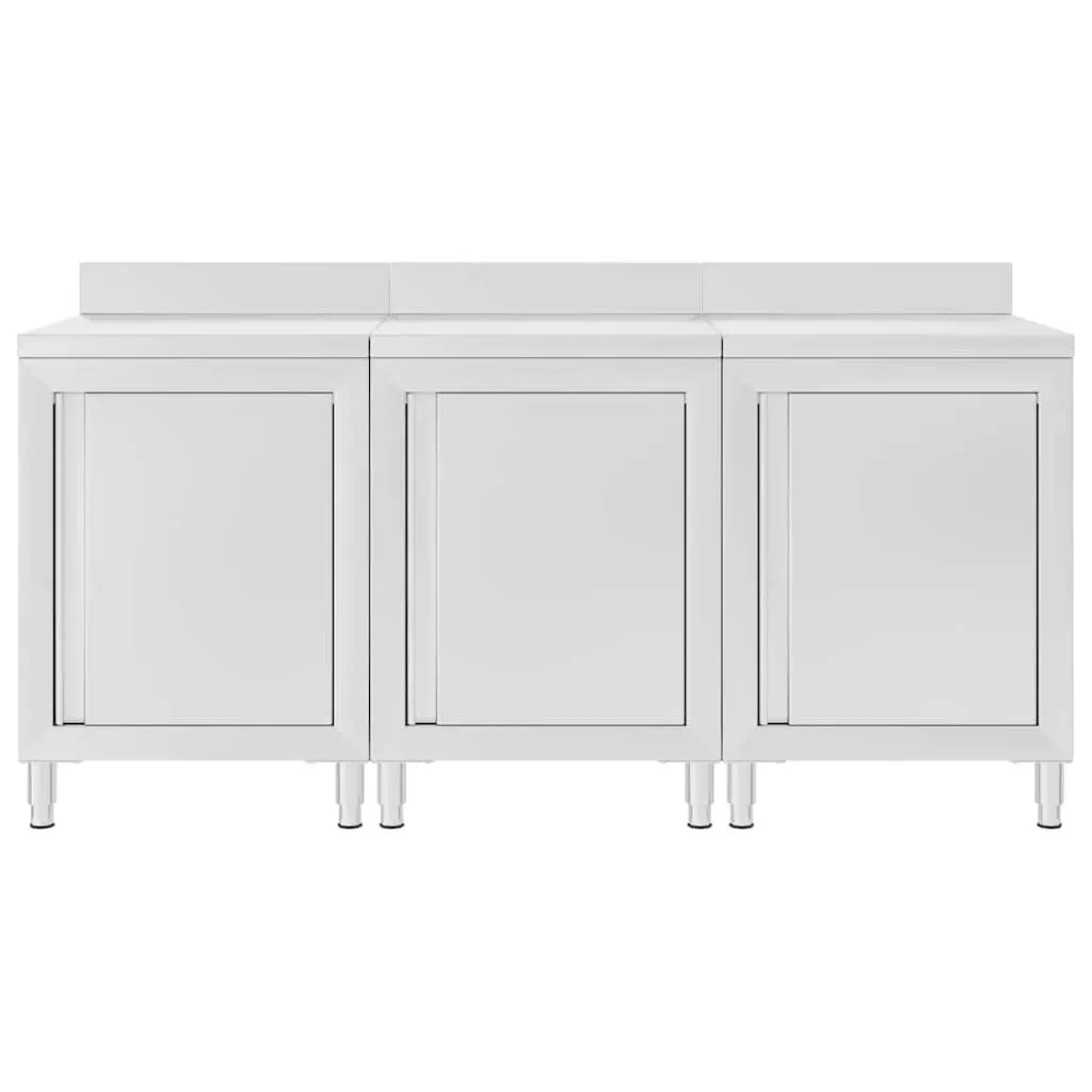 Stainless Steel Commercial Work Table Cabinet for Kitchen