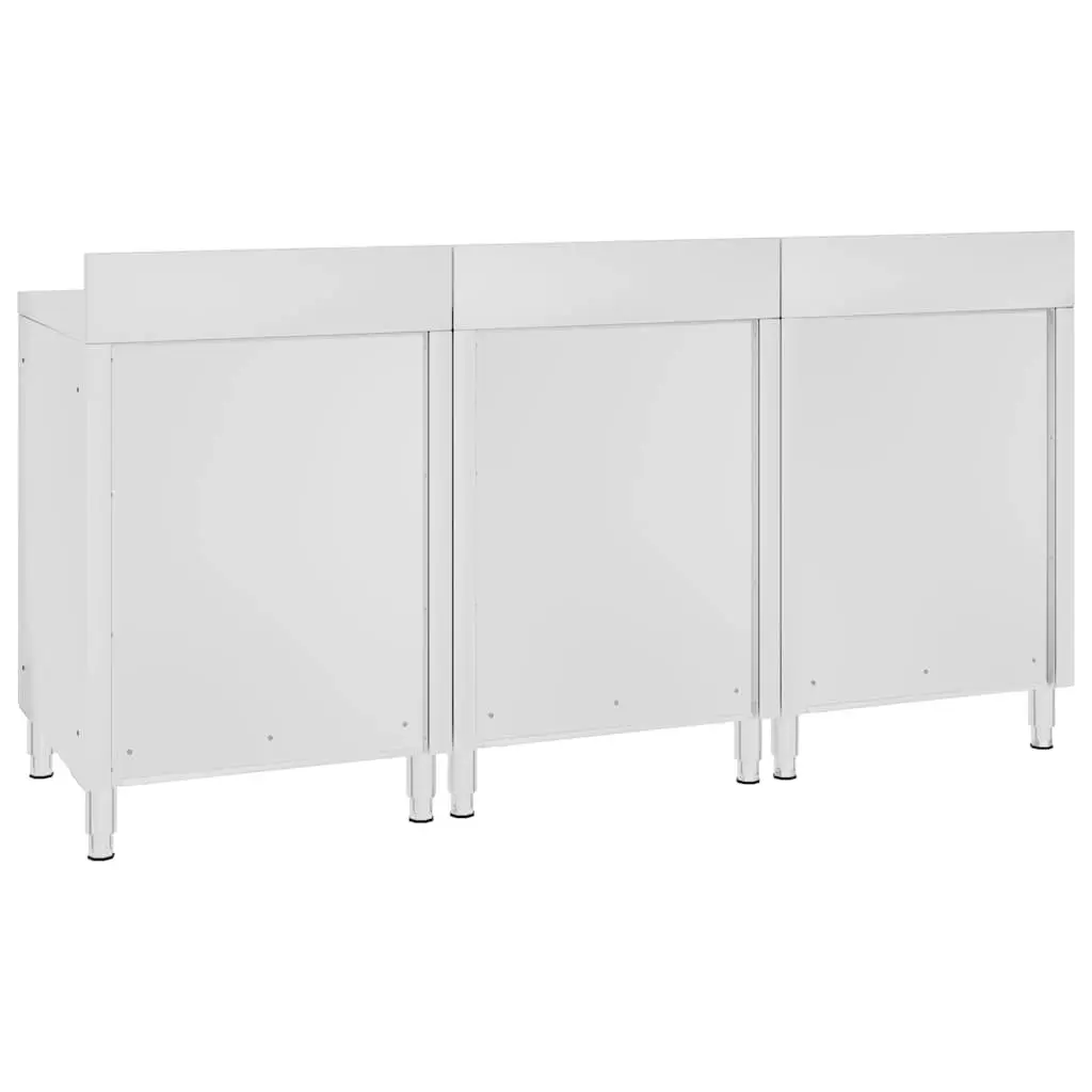 Stainless Steel Commercial Work Table Cabinet for Kitchen