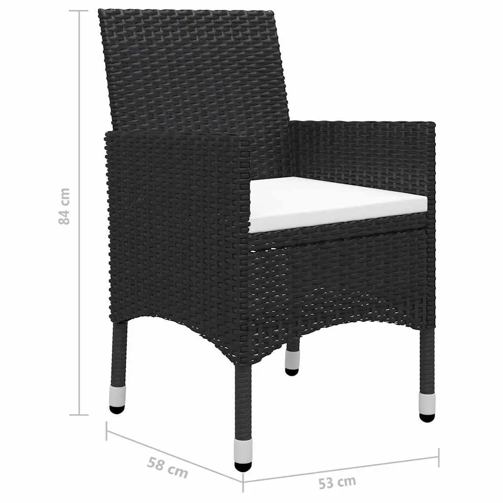 9 Piece Outdoor Dining Set with Glass Top