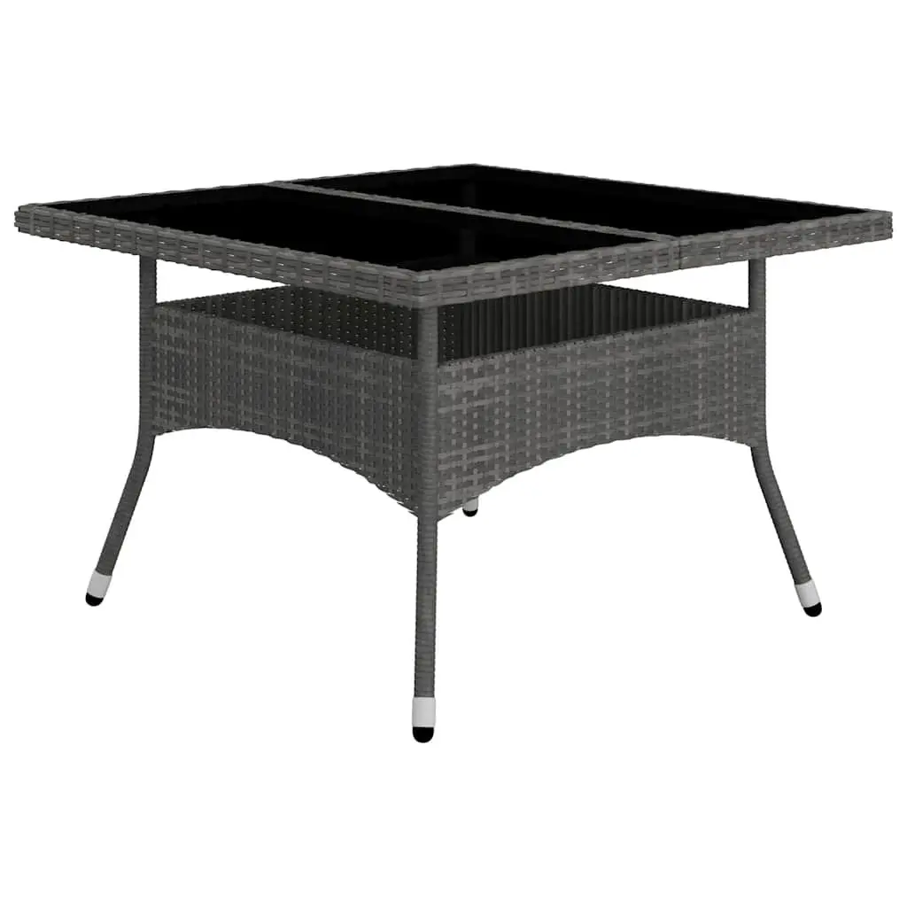 9-Piece Outdoor Dining Set with Glass Table & Cushions