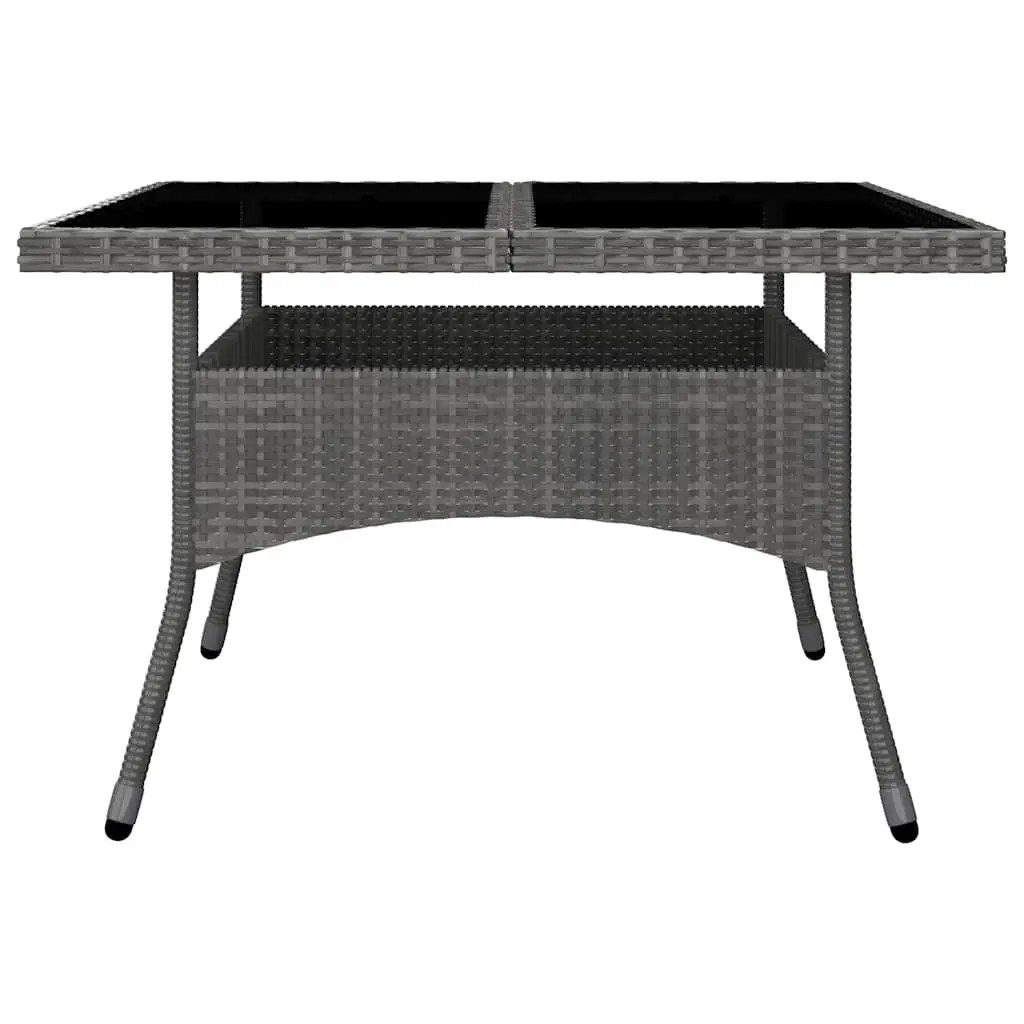9-Piece Outdoor Dining Set with Glass Table & Cushions