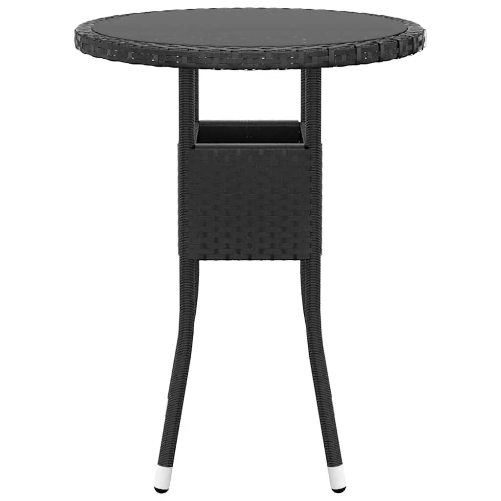 3 Piece Garden Dining Set with PE Rattan
