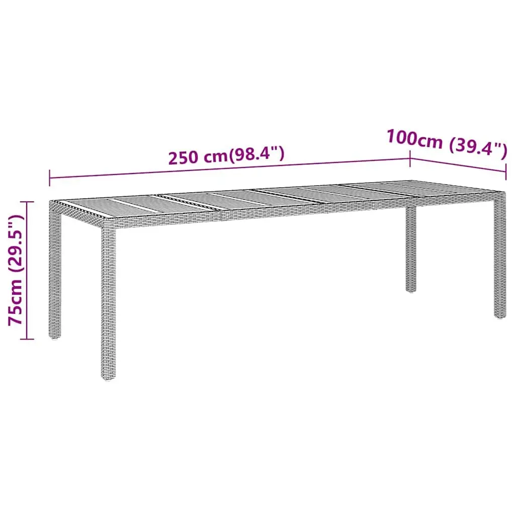 11 Piece Black Outdoor Dining Set