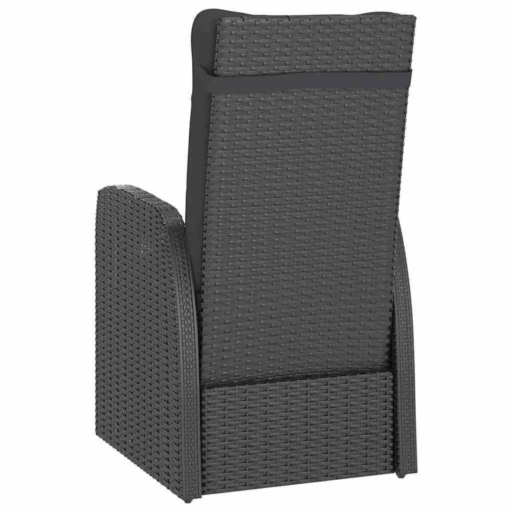 9 Piece Poly Rattan Outdoor Dining Set with Cushions