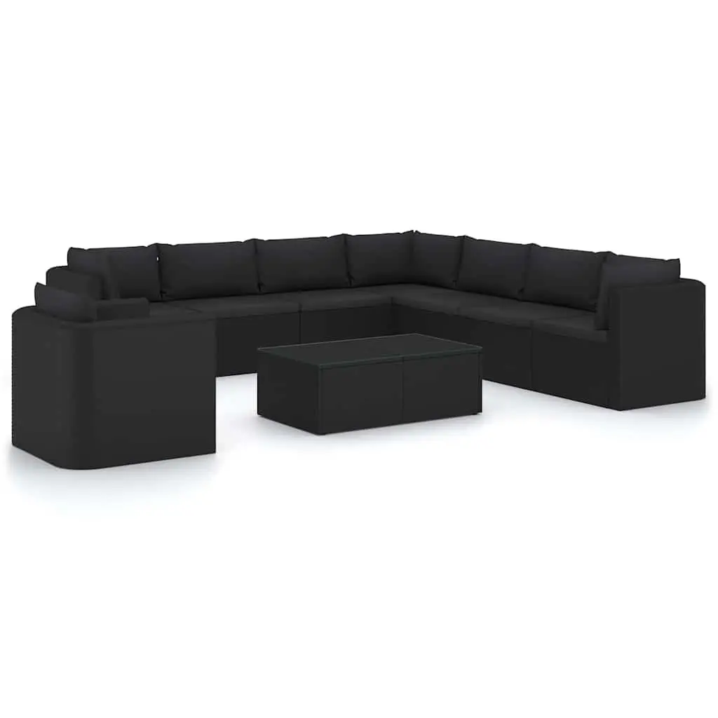 10 Piece Garden Lounge Set for Outdoor Spaces