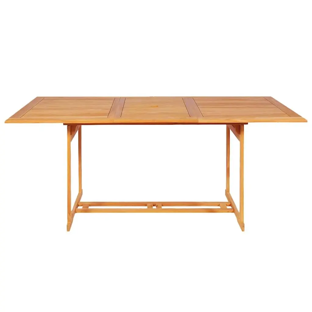 9-Piece Teak Wood Garden Dining Set