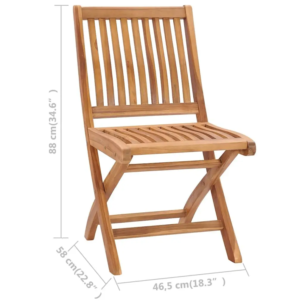 7 Piece Teak Garden Dining Set
