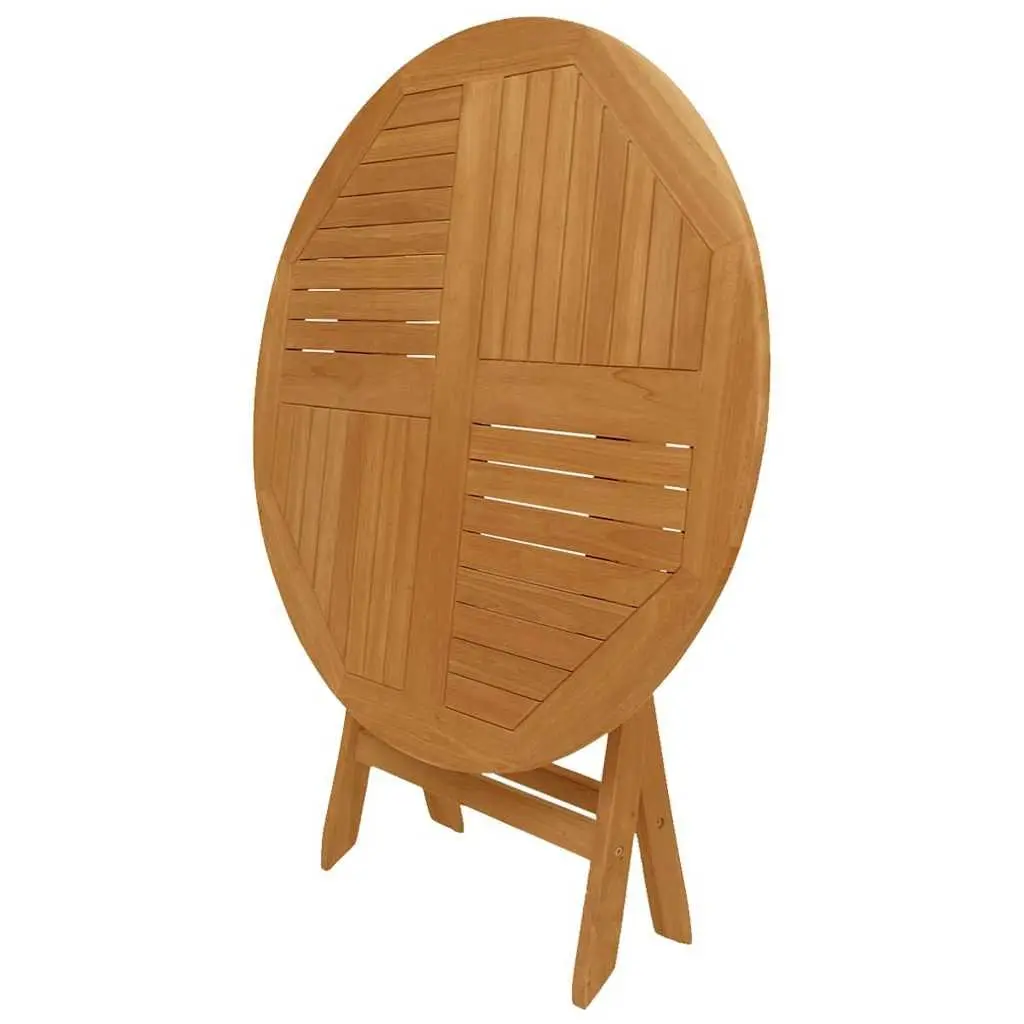 5 Piece Teak Wood Dining Set for Outdoor Entertaining