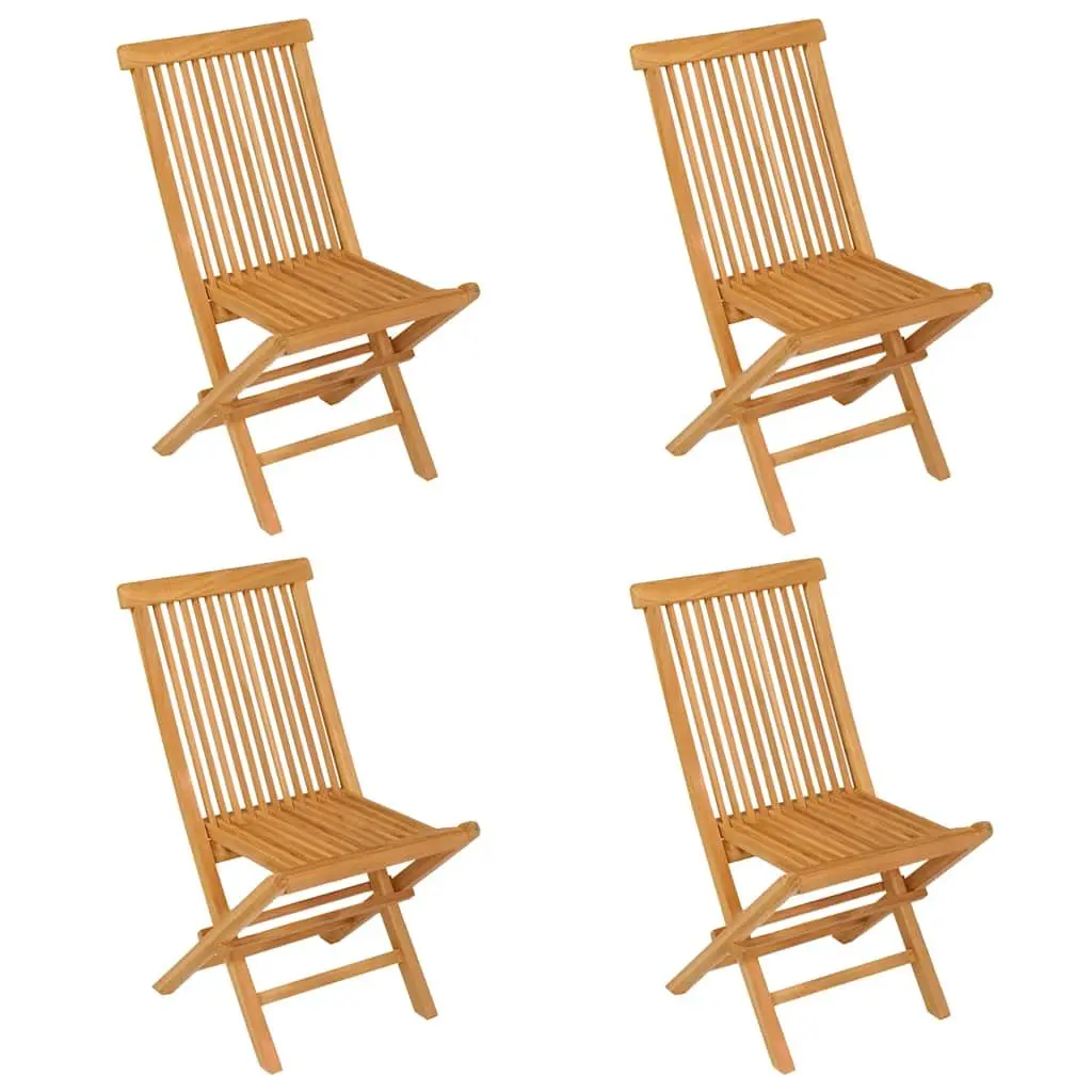 5 Piece Outdoor Dining Set in Teak Wood