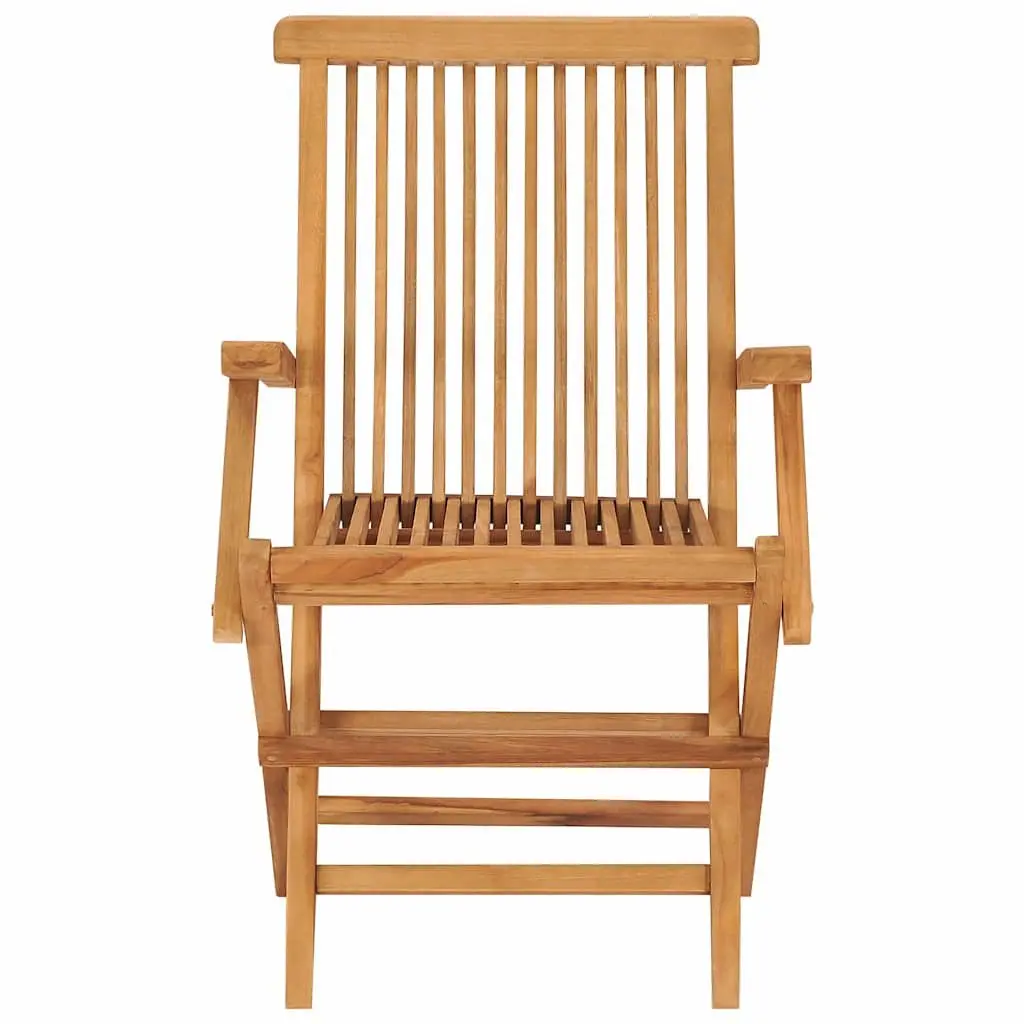 Wooden Teak 5 Piece Garden Dining Set for Outdoor Use