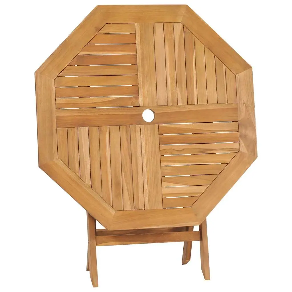 Wooden Teak 5 Piece Garden Dining Set for Outdoor Use