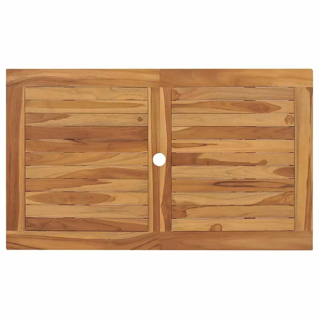 7 Piece Teak Wood Garden Dining Set