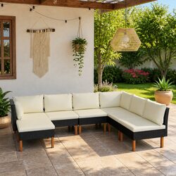 Premium 7 Piece Garden Lounge Set for Outdoor Relaxation