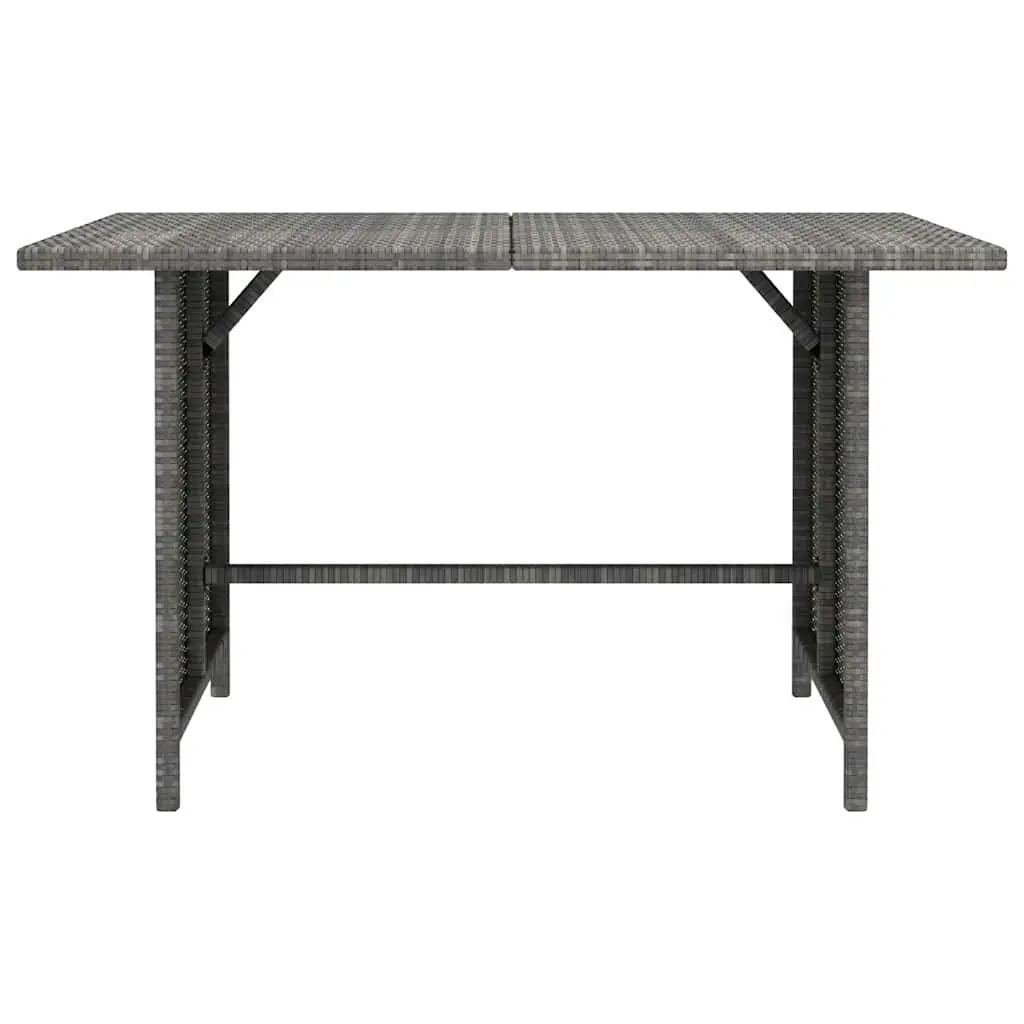 Modular 9 Piece Garden Lounge Set with Durable Grey Cushions