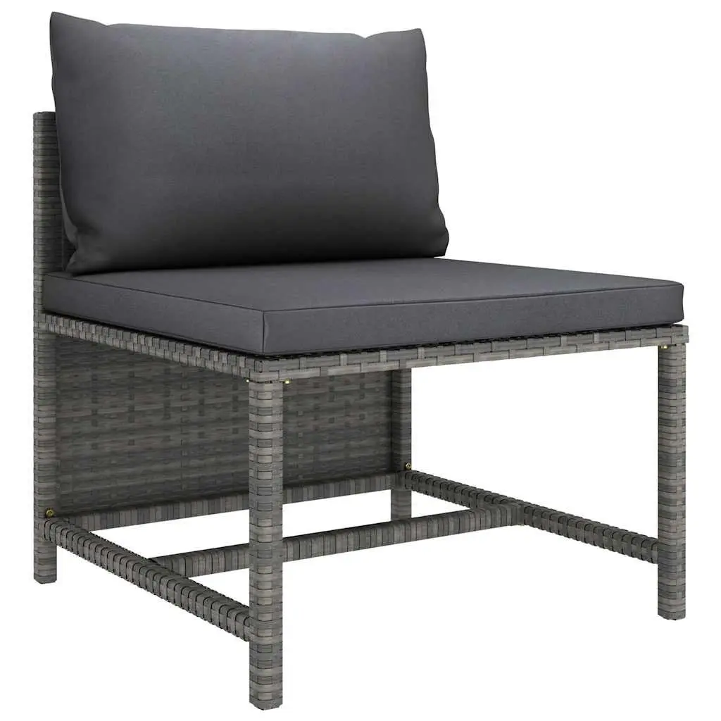 12-Piece Grey Modular Garden Lounge Set