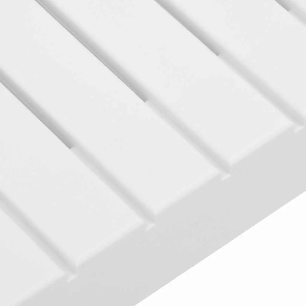 6 Piece Outdoor Lounge Set Plastic White Garden Furniture Patio Seating