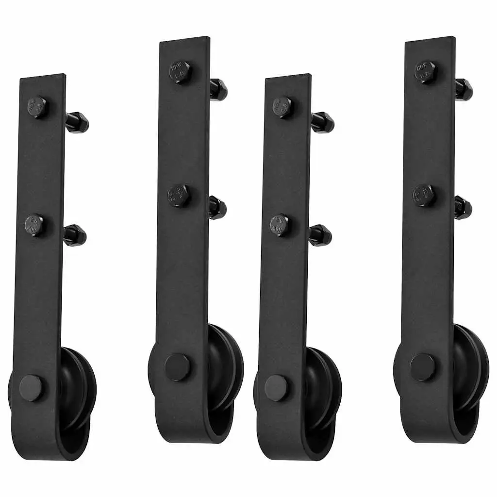 Sliding Door Hardware Kit for 200cm Track Rail