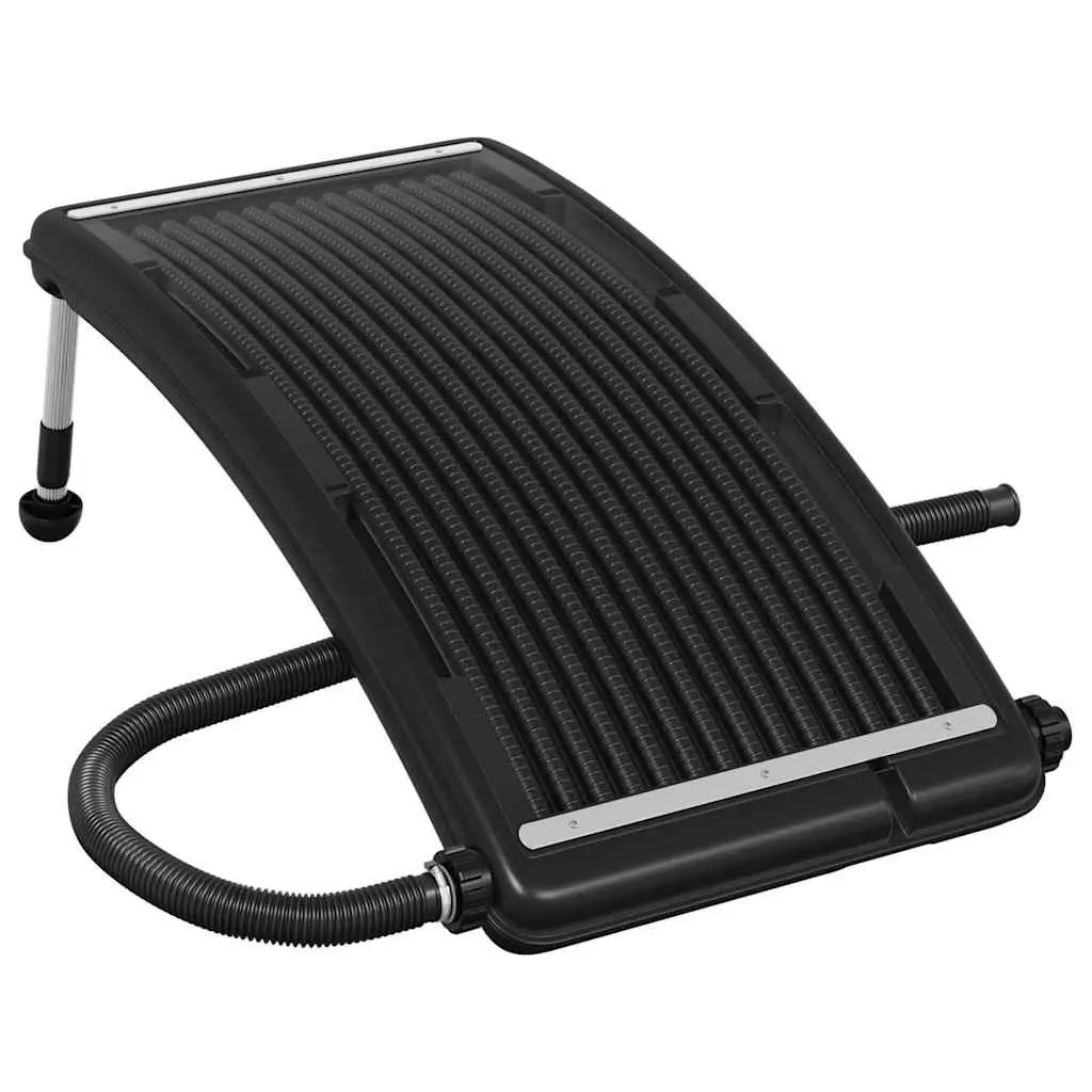 Solar Pool Heater Curved Panels 2 Pieces Above Ground Swimming Heating System
