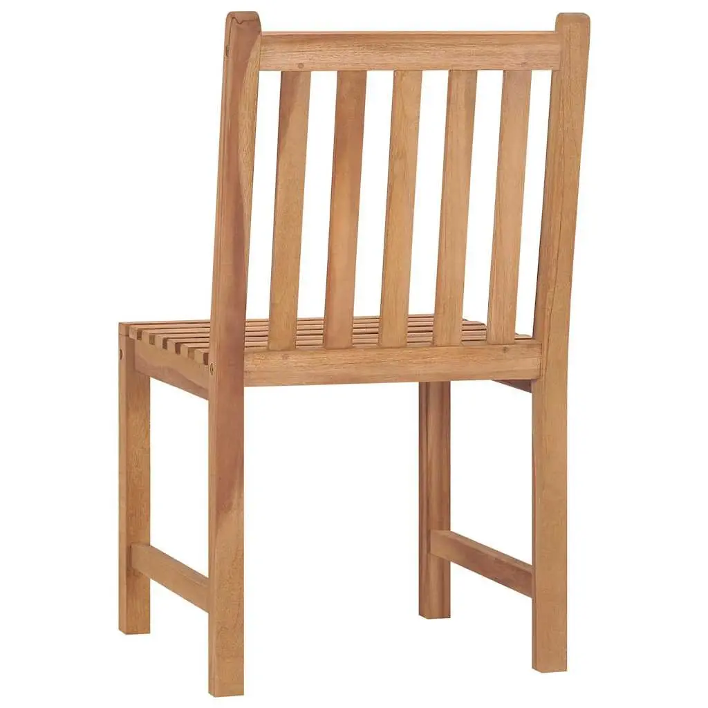 Teak 3 Piece Garden Dining Set 80x80 cm