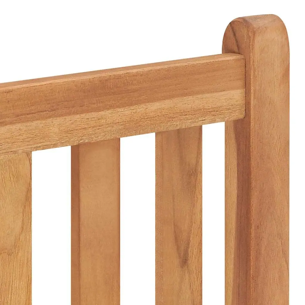 5PieceTeakWoodGardenDiningSetBrownOutdoorFurnitureTableandChairs