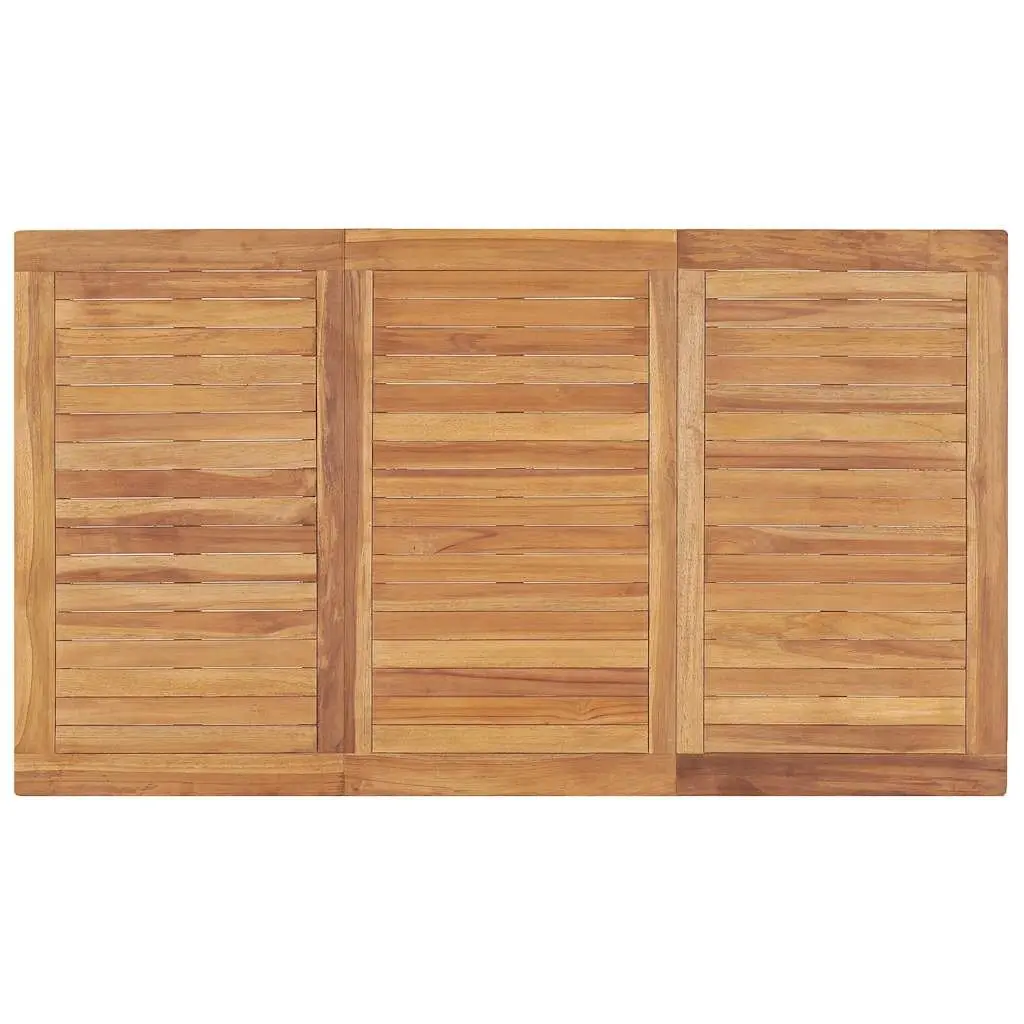 5 Piece Garden Dining Set with Sturdy Teak Construction