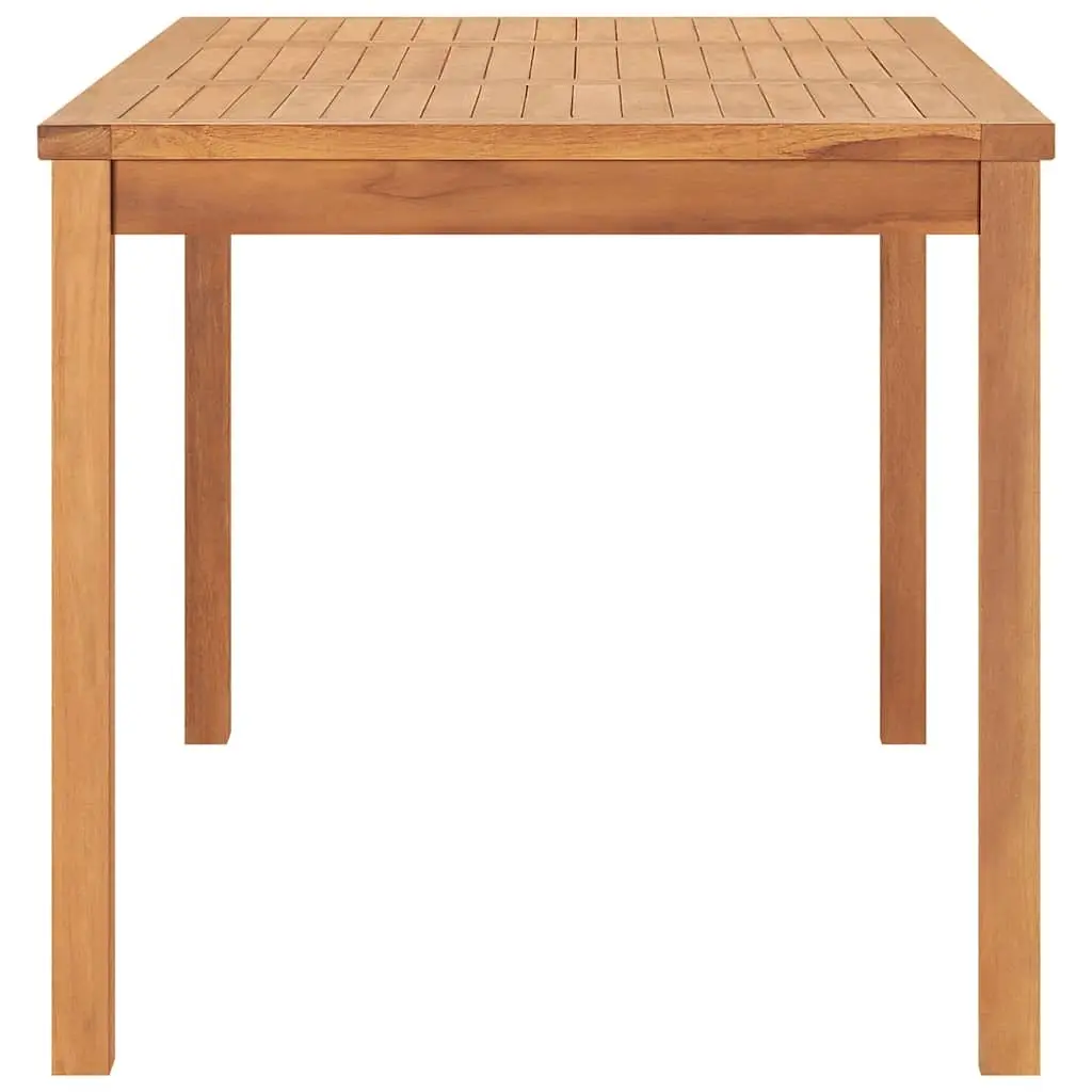 5 Piece Brown Wooden Garden Dining Set