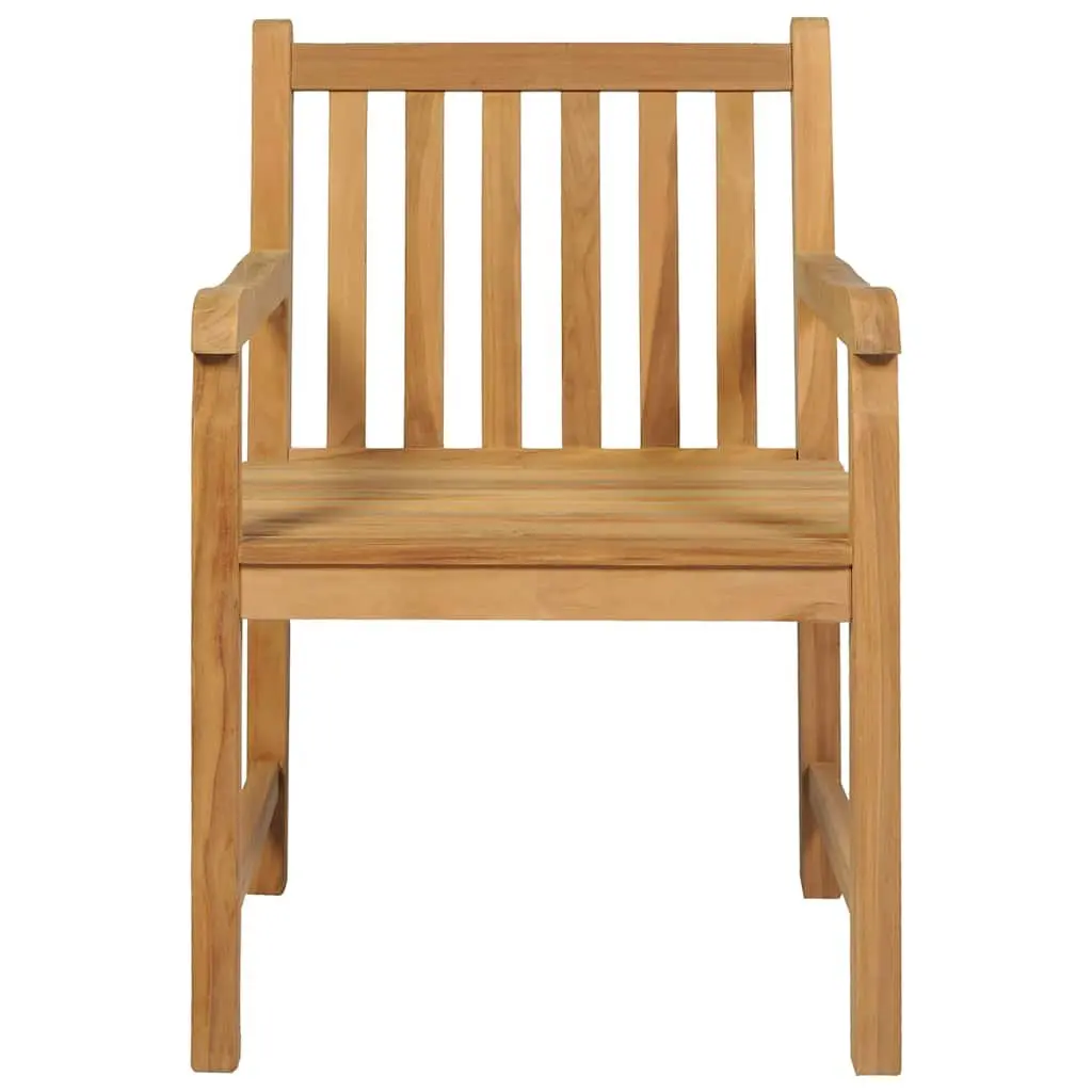 7 Piece Teak Wood Garden Dining Set 180x90 cm