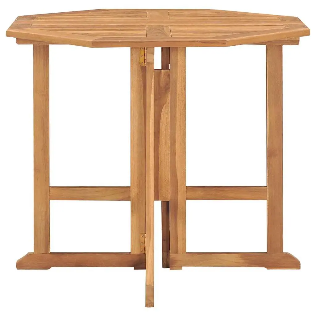 Teak Wood 5-Piece Folding Outdoor Dining Set
