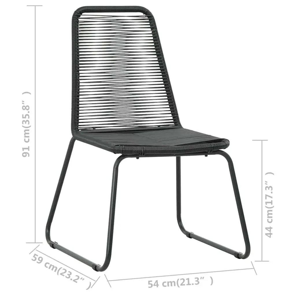 3-Piece Garden Dining Set for Outdoor Areas