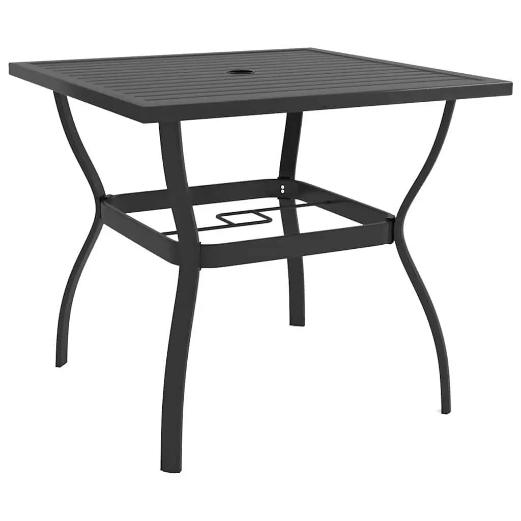 3 Piece Garden Furniture Set Grey Textilene Chairs Steel Frame Outdoor Dining