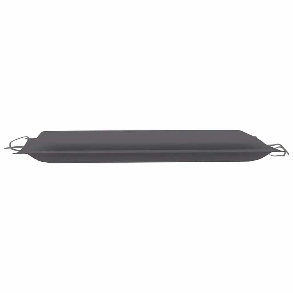 Sun Lounger Solid Acacia Wood Anthracite Folding Outdoor Garden Patio Lounge Chair Bed