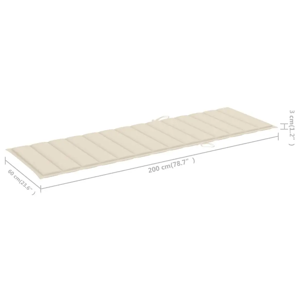 Sun Lounger with Side Table for Outdoor Relaxation