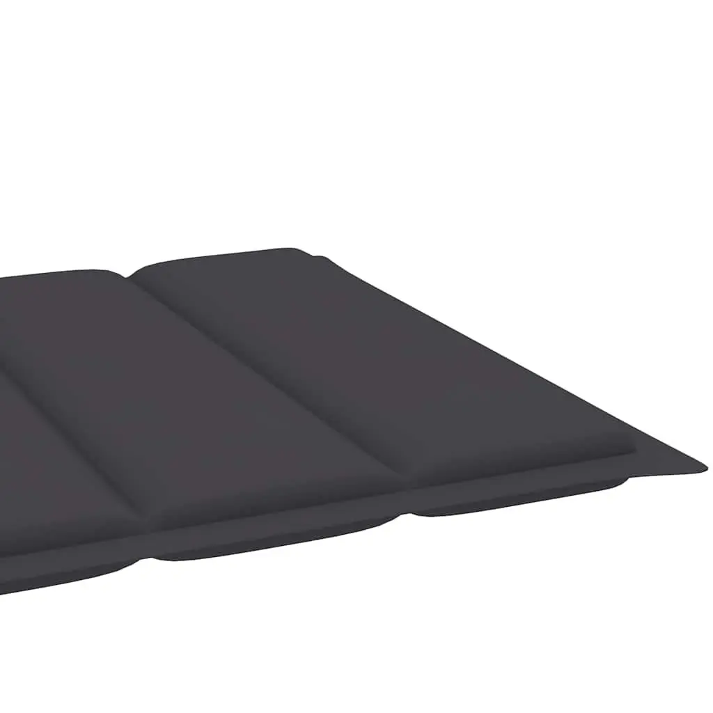 Adjustable Backrest Sun Lounger with Side Table