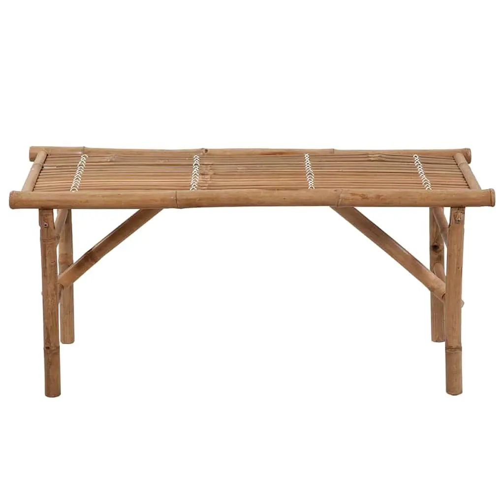 Folding Garden Bench 118cm with Cushion