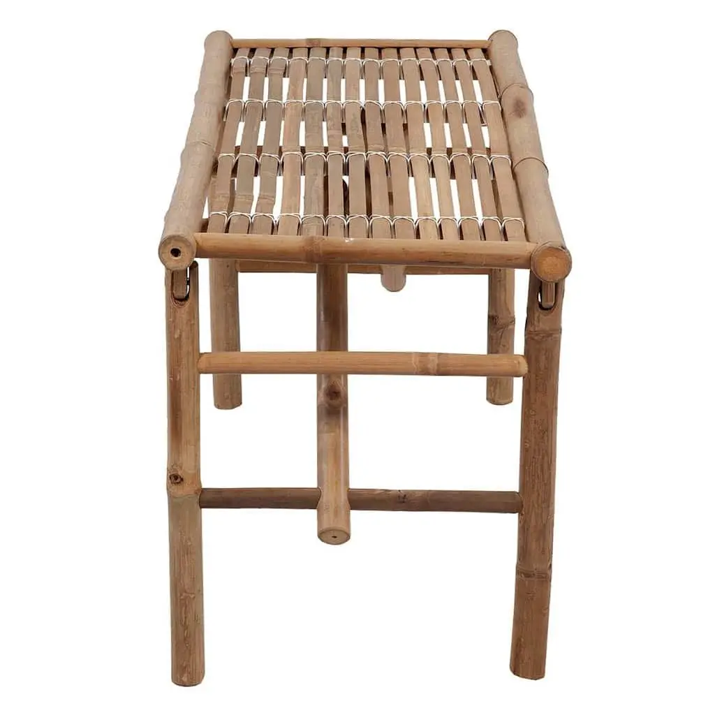 Folding Garden Bench 118cm with Cushion