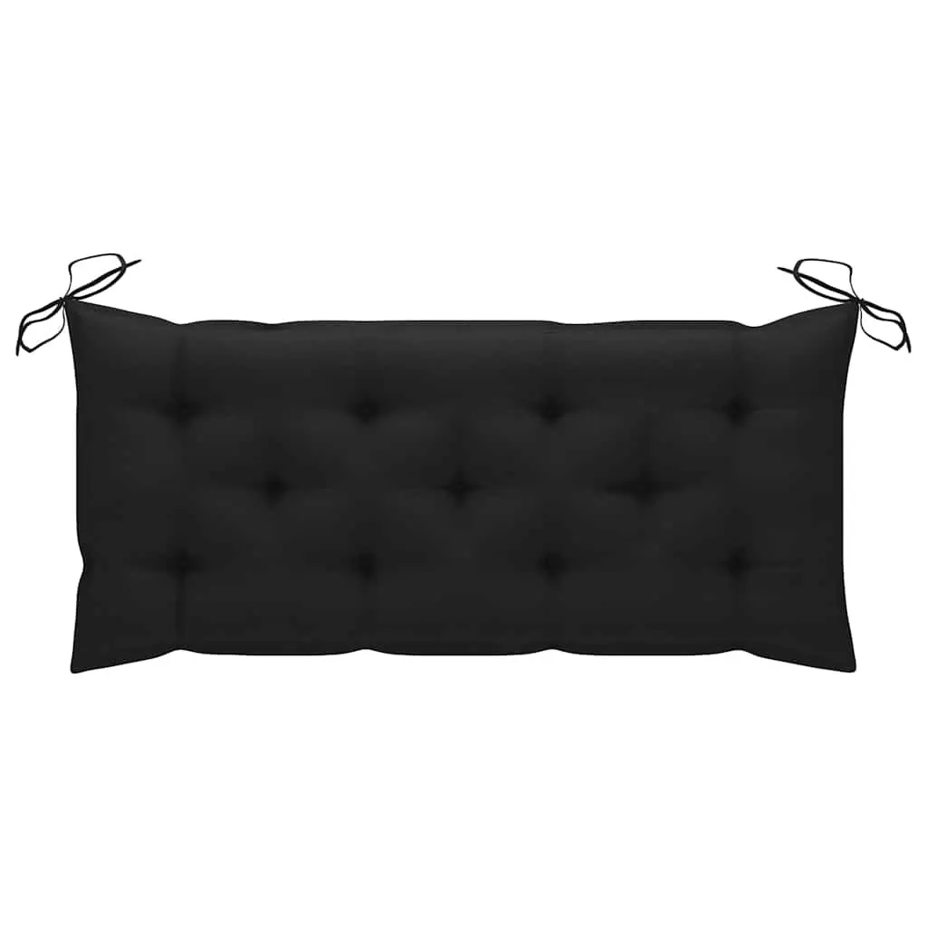 Bamboo Garden Bench 120cm with Cushion