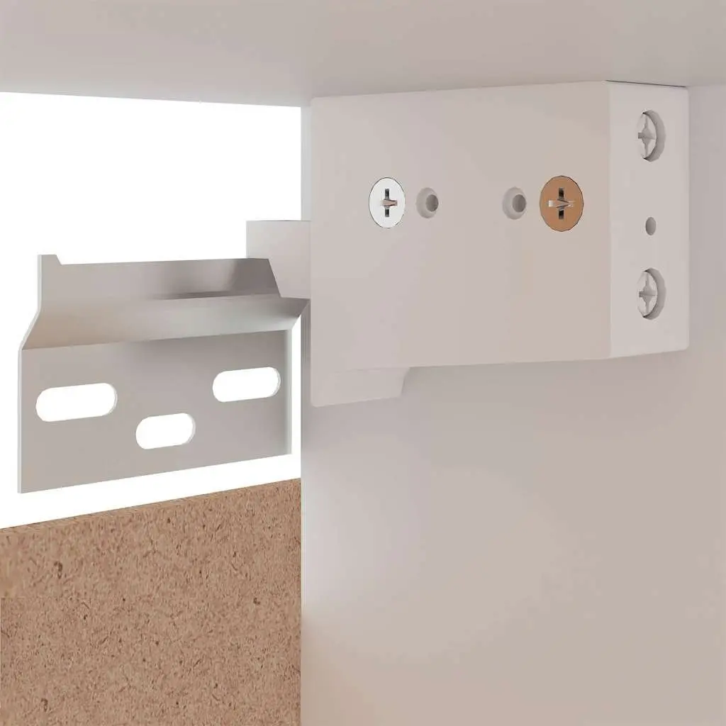 8-Piece Kitchen Cabinet Set in White