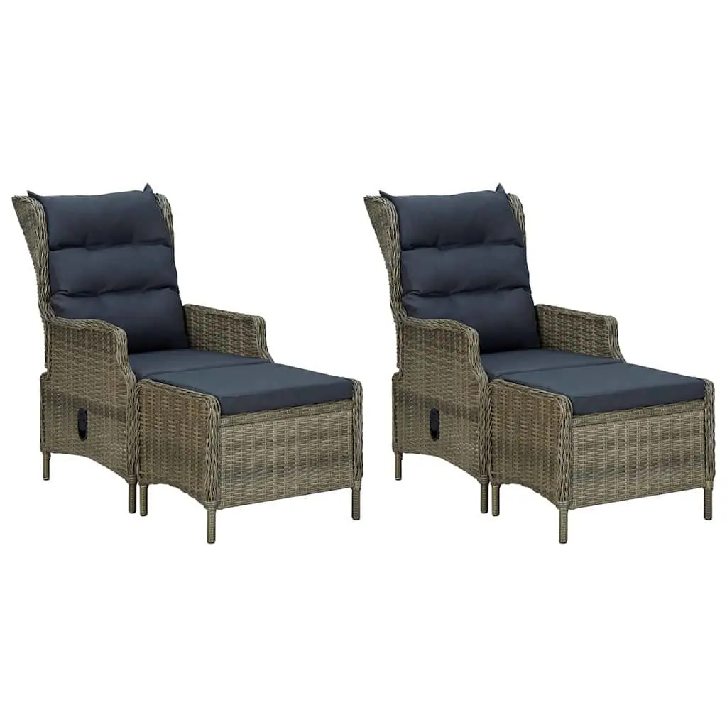 5-Piece Garden Dining Set with Solid Acacia Wood