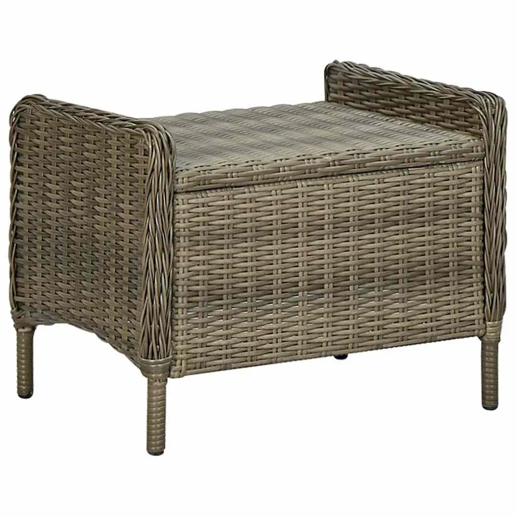 5-Piece Garden Dining Set with Solid Acacia Wood
