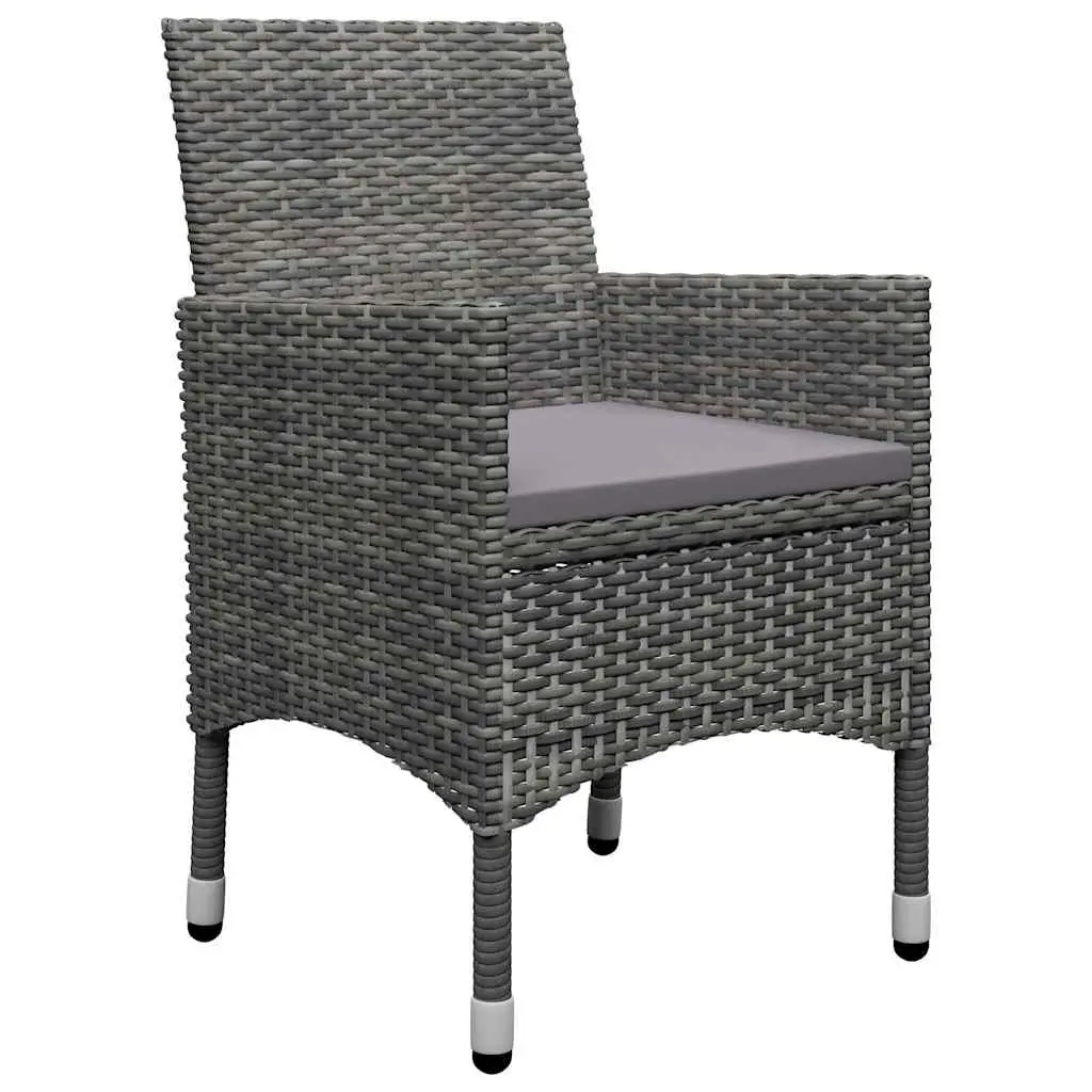 Grey Rattan 7 Piece Garden Dining Set