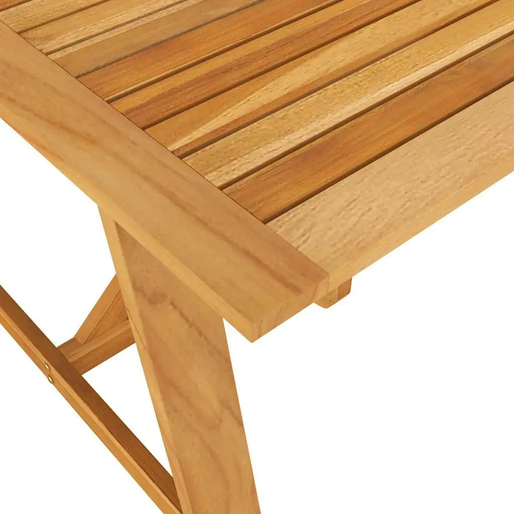 7 Piece Outdoor Dining Set with Acacia Wood Table